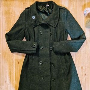 H&M trench style wool coat.